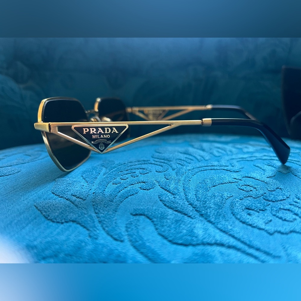 Prada 58mm Rectangular Sunglasses